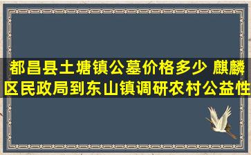 都昌县土塘镇公墓价格多少 麒麟区民政局到东山镇调研农村公益性公墓建设工作